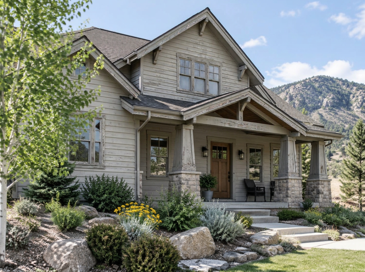 Exterior painting original finish concept
